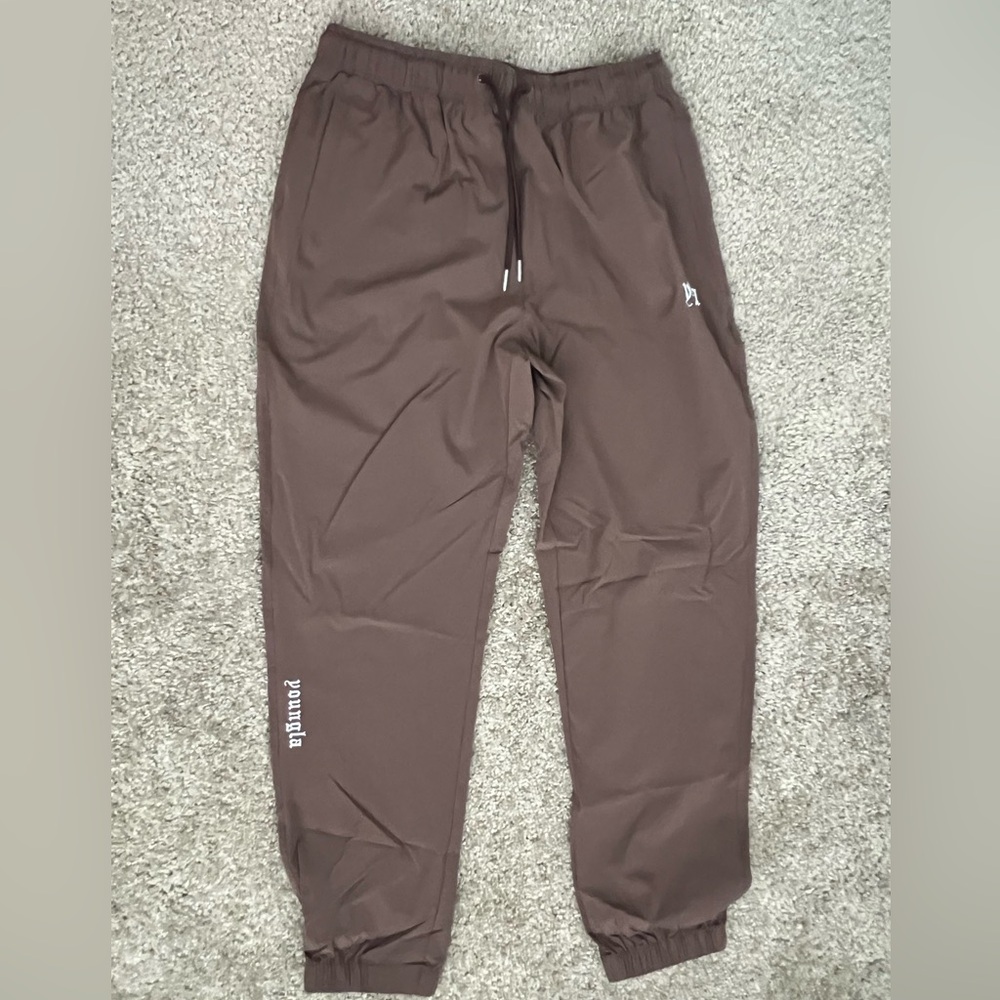 YoungLA Brown Sweatpants with Jogger Style